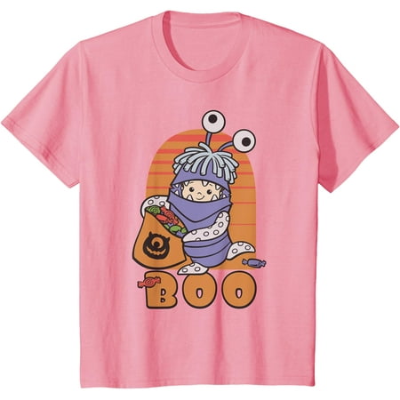

Monster Inc BOO Halloween Youth T-Shirt for Boy Girl Kids Toddler Light Pink Color Size 3T