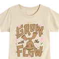 thumbnail image 3 of Guardians Of The Galaxy - Grow With The Flow - Youth Girls Fitted Short Sleeve T-Shirt, 3 of 5