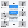 thumbnail image 4 of Solar Charge Controller LCD Dual USB PWM Cell Panel Regulator with Load Automatic Identification 12V 24V, 4 of 7