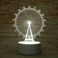 thumbnail image 1 of Lámpara USB 3D LED Luz de noche junto a la cama Amor romántico Lámpara de mesa de escritorio de acrílico (E) Ndcxsfigh Nuevos Originales, 1 of 8