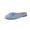 Blue, variant on Women's Ballet Slip on Mules Bow Round Toe Flat Slides Comfortable Backless Loafers Summer Lightweight Casual Dressy Shoes, Blue, 41