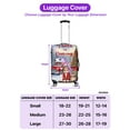 thumbnail image 5 of Santa is Coming Abyssinian Merry Christmas Xmas Noel Truck Tree Travel Luggage Cover Cat Lover Kitten Owner Gifts Suitcase Dust Protective Decor - 02023, 5 of 5