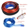 thumbnail image 3 of EBTOOLS Car Power  Installation Kit 4 Guage 2800W Car Audio Subwoofer  Speaker Installation Wire Cable Kit Fuse Suit, 3 of 8