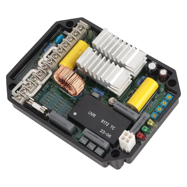 Regulador de voltaje,Regulador de voltaje Controlador de voltaje automático sin escobillas Regulador de voltaje automático Rendimiento de primer nivel