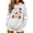 #01 White, variant on Busydd Halloween Graphic Hoodies For Women Trendy Cute Ghost Pumpkin Print Fall Tops Casual Long Sleeve Drawstring Hooded Sweatshirt With Pocket