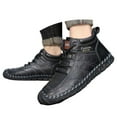 thumbnail image 3 of Men's Ankle Boots - Stylish Winter Stiefeletten for Outdoor Casual Wear and Travel, 3 of 9