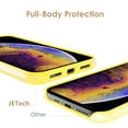 thumbnail image 3 of JETech Silicone Case for iPhone X, iPhone Xs, 5.8-Inch, Silky-Soft Touch Full-Body Protective Case, Shockproof Cover with Microfiber Lining (Flash), 3 of 7