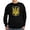 Black, variant on CafePress - Ukraine Coat Of Arms Sweatshirt - Classic Crew Neck Sweatshirt