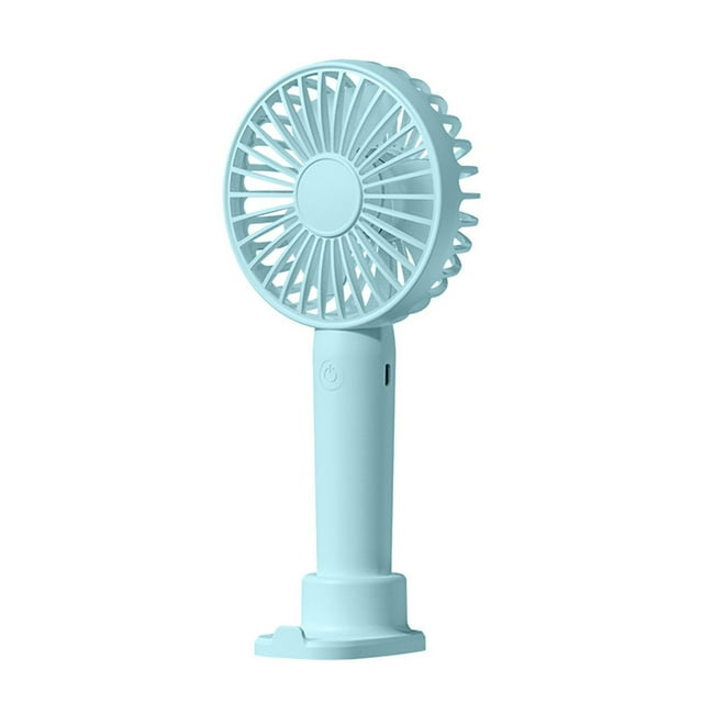 Mini ventilador portátil pequeño, silencioso, recargable, para escritorio de oficina
