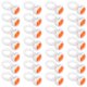 thumbnail image 3 of 50pcs Curtain Glider Hooks: Curtain Track Rollers With Smooth Ball Bearings - Mute Wheel Rollers - Quiet Sliding Pulley Parts For Old Rail Tracks, 3 of 3