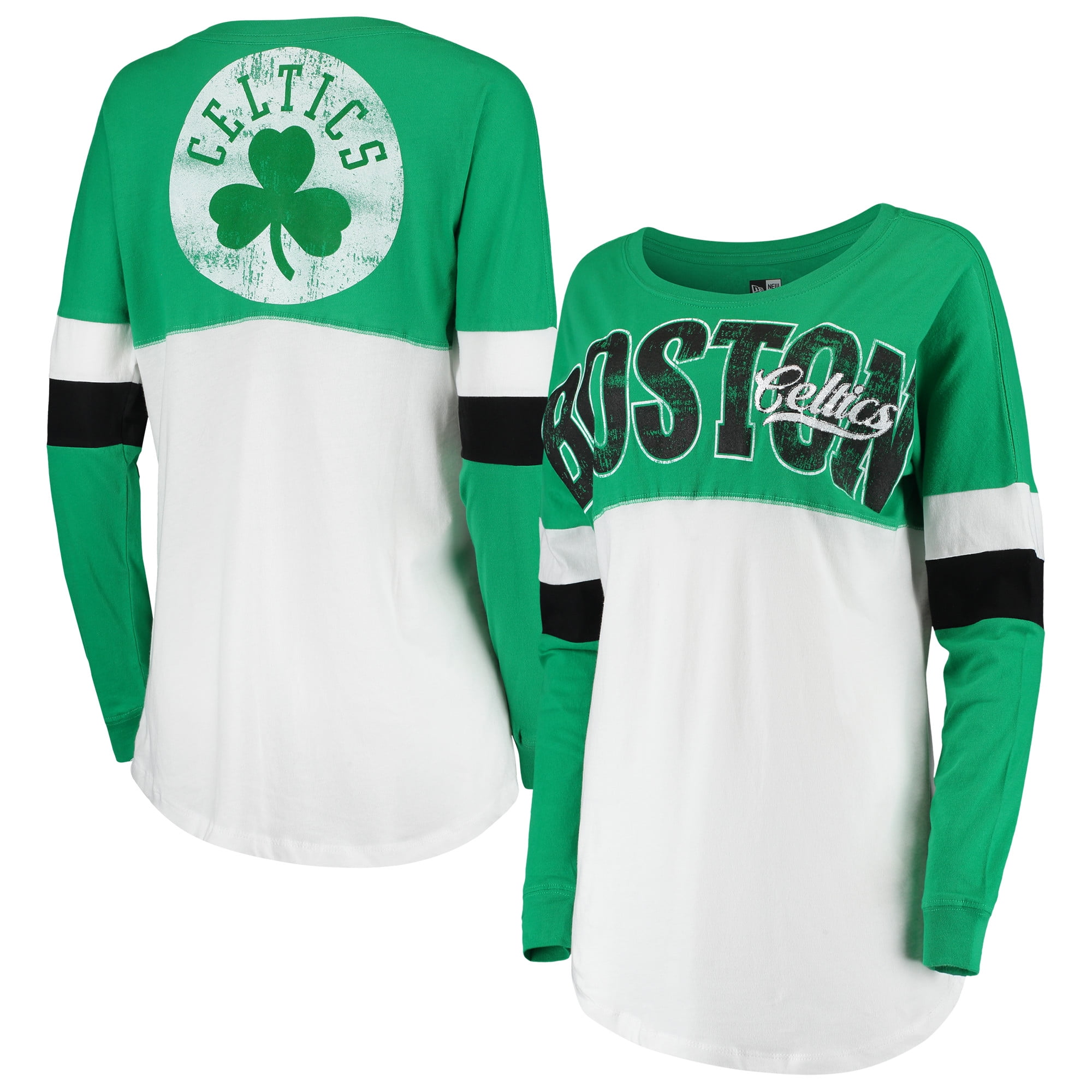 boston celtics sleeved jersey