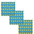 thumbnail image 6 of 5 PCS Duck in Sunglasses Baby Muslin Washcloths, Yellow Soft Absorbent Face Towel Burp Cloths Cotton Bath Wipes Infant Wash Cloth for Newborn Boys Girls, 6 of 6