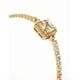 thumbnail image 3 of Pulsera para mujer de oro laminado brillosa con piedra blanca, 3 of 7