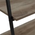 thumbnail image 4 of 72 inch Metal and Grey Wash Wood Ladder Shelf, 4 of 7