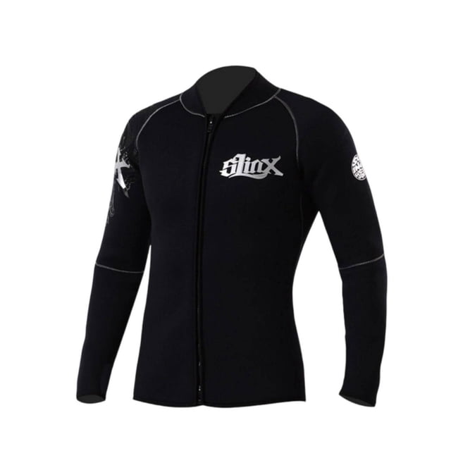 Abbraccia Chaqueta de neopreno dividida, forro polar, térmica, unisex, fácil de poner