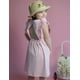 thumbnail image 4 of Vestido Arshiner para niña pequeña, rosa, manga con volantes, sin espalda, 4 of 8