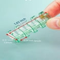 thumbnail image 5 of PEACNNG 10pcs Plain Binder Ring 5 Holes Loose-leaf Accessories Plastic Ring Binder Ring Binding Spines Combs 80 / 60 Sheets Capacity School And Office Supplies, 5 of 5