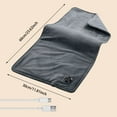 thumbnail image 2 of USB Powered Heating Pad Portable 5V Heated with 3 Temperature Settings and Auto Shut Off Timer for Muscle, 2 of 8