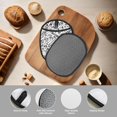 thumbnail image 4 of Pofeuu winter Ski Element Print Silicone Pot Mat Mitten With Hanging Loop Heat Resistant Oven Mitts Non-Slip Bbq Baking Smoking Potholders, 4 of 7