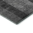 thumbnail image 4 of Addison Rugs Mayfield Washable Transitional Art Deco Charcoal Runner Rug, 2'3" x 7'6", 4 of 5