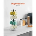 thumbnail image 2 of KFFKFF Mug Holder Mug Rack Tree, Mug Holder Tree Coffee Cup Dryer with 8 Hooks Coffee Bar Accessories Mug Organizer Tree, 2 of 10