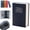 Blue, variant on Book Safe with Combination Lock, Book Shaped Security Lock Box, Diversion Hidden Safe in Plain Sight for Cash, Jewelry & Valuables (Yellow, S)