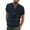 Navy, variant on jsaierl Linen Shirts Men Summer Casual Button Up Henley Shirt Big and Tall Short Sleeve Beach Top Loose Lounge Shirts