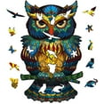 thumbnail image 2 of Wooden Puzzle For Adult Children 3D Puzzle Animals Eagle Wooden Puzzle Unique Animal Shape Puzzle Pieces Puzzle Collection Gift, 2 of 7