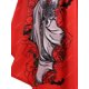thumbnail image 4 of Camiseta con Estampado de Zorro en Talla Extra con Color Bloque Rosegal  Mangas largas de talla grande, 4 of 5