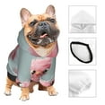 thumbnail image 3 of Balery Adorable Pink Fluffy Birds Sudadera con Capucha para Perros Pequeños – Ropa para Mascotas, Disfraz para Perros y Gatos, Ideal para Fiestas y Cosplay-Large, 3 of 7