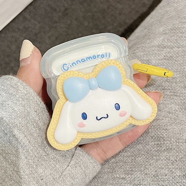 Kawaii Sanrioed Cinnamoroll Headphone Cover for Airpods 1 2 3 Pompompurin  Cartoon Airpods Pro Earphone Protective Case Shell Toy