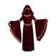 thumbnail image 5 of Vestido medieval de Halloween para niña, disfraz renacentista medieval con capucha, disfraz medieval para niños M 130cm a 140cm, 5 of 9
