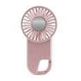 thumbnail image 2 of Handheld Fan Rechargeable With 3 Speed Adjustable Low Noise Cools Hand Helds Fan-Personals Mini Fan With Carabiner For Outdoor Travelling Indoor Office Home, 2 of 7