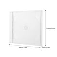 thumbnail image 2 of HAKIDZEL dvd storage case DVD storage box Polystyrene Storage for Game Disc during Travel 10pcs, 2 of 8