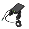 thumbnail image 3 of Electric Bicycle Display Meter, Low Failure Rate Electric Bike LCD Display Waterproof Connector   for Modification, 3 of 7