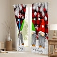 thumbnail image 3 of Homewish Merry Christmas Blackout Curtains Set of 2 (52x84 Each),Kawaii Xmas Gnome Window Curtains,Colorul Christmas Hat Curtains and Drapes For Boys Teens,Breathable Home Decor, 3 of 6