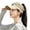 Khaki, variant on Women Ponytail Sun Cap Quick Dry Sport Open-Top Baseball Hat for Running Hiking Outdoor