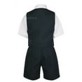 thumbnail image 4 of Baby Boy Toddler Formal Vest Shorts 6pc Set Suit Vest Bow Tie 23 Color Pick S-4T, 4 of 5