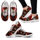 thumbnail image 1 of Zapatillas blancas para mujer, diseño de calavera de hibisco, zapatillas casuales de marca, zapatillas de tenis con estampado de flores, zapatos para caminar, zapatos, 1 of 6