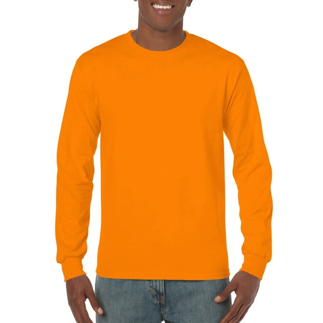 Gildan - T-Shirt à Manches Longues en Coton Épais