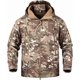 thumbnail image 1 of Chaqueta táctica de camuflaje con capucha para hombre, para otoño e invierno, para exteriores, estilo militar, softshell, forro polar, impermeable, resistente al viento, cálida, para caza y sende, 1 of 5