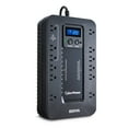 thumbnail image 3 of CyberPower EC850LCD Battery Backup UPS, 850VA/510W, 12 Outlets, LCD Display, 120V, Compact, Black, 3 of 9
