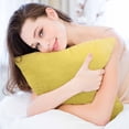 thumbnail image 6 of Velvet Decorative Throw Pillow,Soft Square Cushion Case Solid Luxury 18x18 Inch Pillow for Living Room Couch Bed Sofa Outdoor Home Decor, 6 of 6