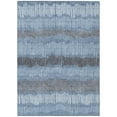 thumbnail image 2 of Addison Rugs Chantille Indoor/Outdoor Transitional Stripes Blue Washable Rectangle Rug, 8' x 10', 2 of 6