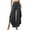 Gray 1, variant on Women's High Waist Pants Wide Leg Irregular Layered Hem Flowy Draped Casual Dressy Trousers