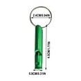 thumbnail image 2 of Aluminum Survival Whistle – Loud Emergency Signal Whistle for Camping, Hiking, Outdoor & Dog Training, 2 of 4