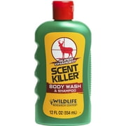 Wildlife Research Center, Scent Killer Body Wash & Shampoo, 12 oz for big game hunters