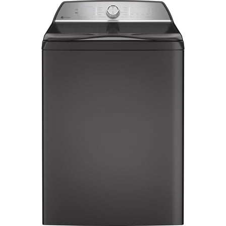 GE Appliances 4.9 cu ft White Top Load Washing Machine with Smarter WashTechnology and FlexDispense
