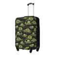 thumbnail image 2 of Haiem Light Green Excavator Luggage Cover Printed Suitcase Covers for Luggage Elastic Washable Suitcase Protector Fits 18-32 Inch Luggage-Large, 2 of 8