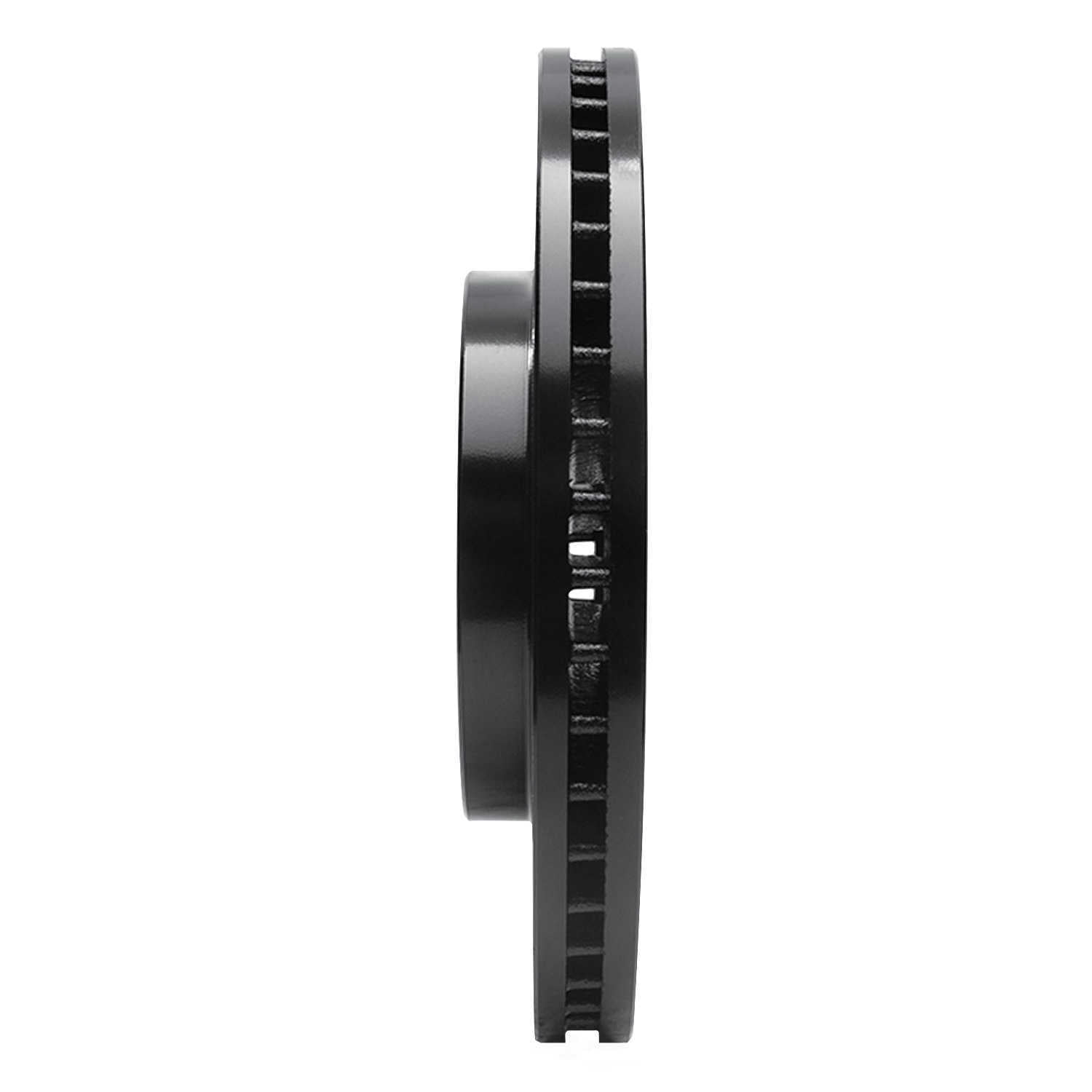 Dynamic Friction Company 633-76075R DFC Brake Rotor - Drilled And Slotted - Black
